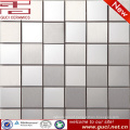 foshan factory supply Square stainless steel mosaic tile for bathroom wall